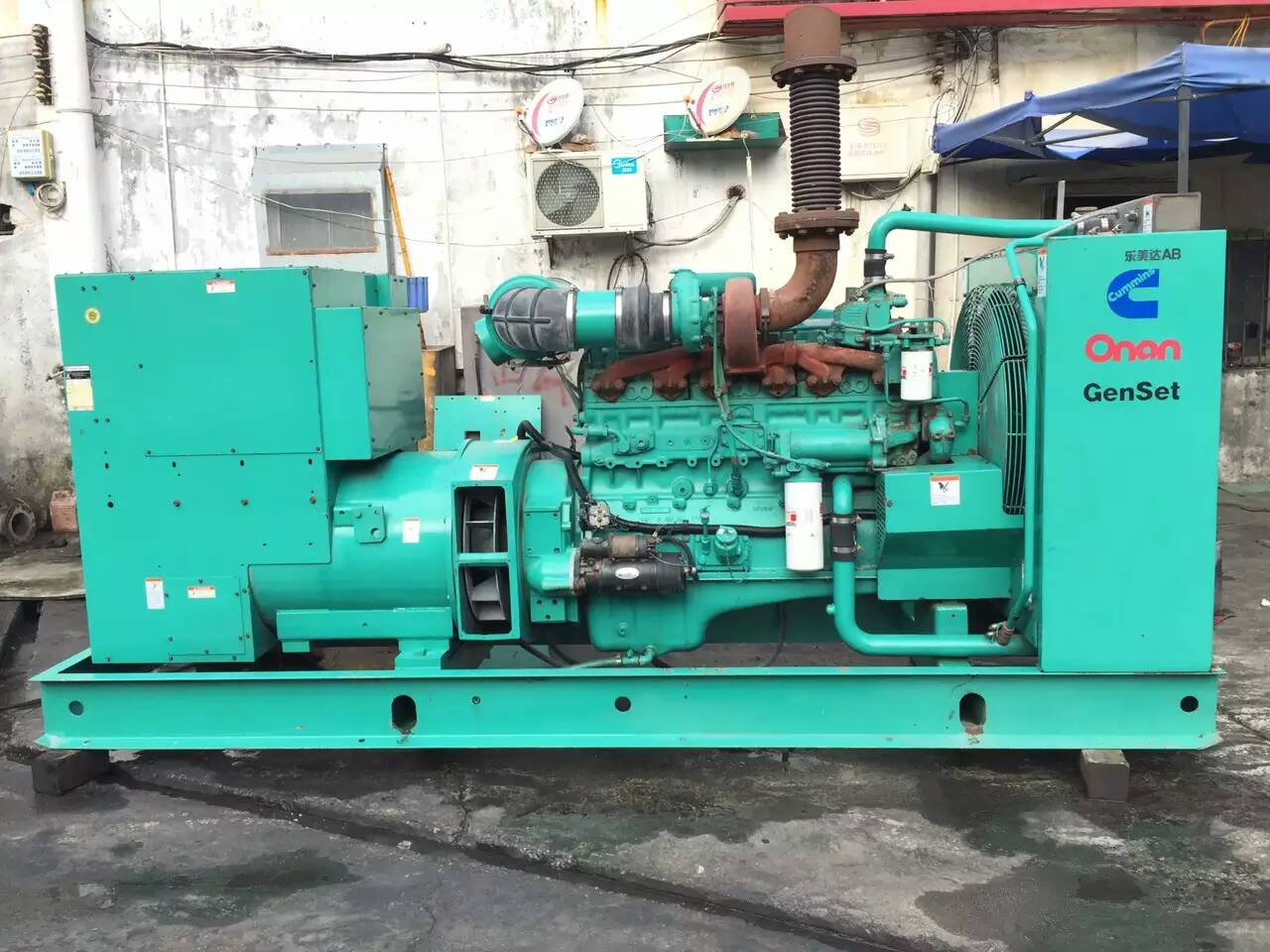 昌都租赁发电机-柴油发电机不正常冒烟的原因